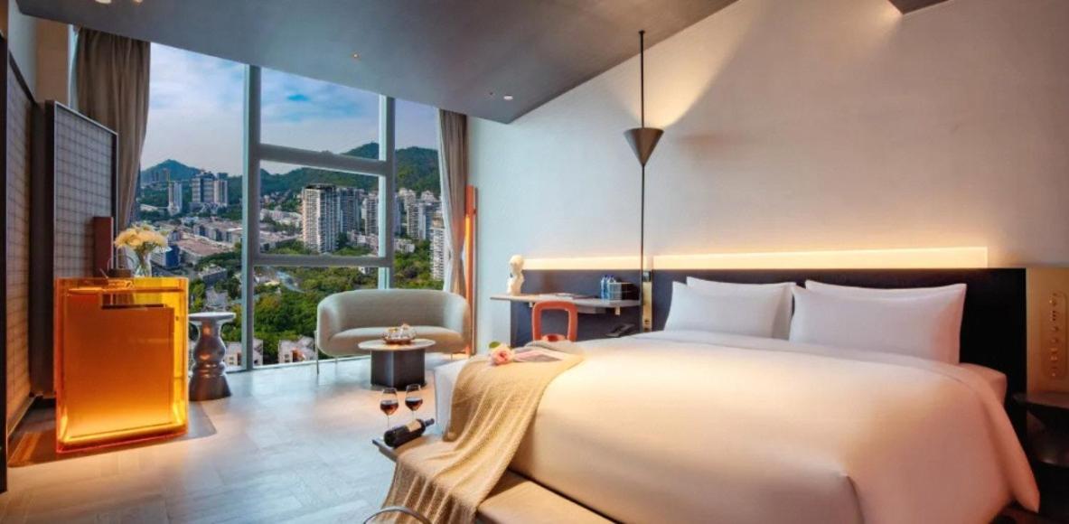 The Clouds Apartment Shenzhen Exterior foto